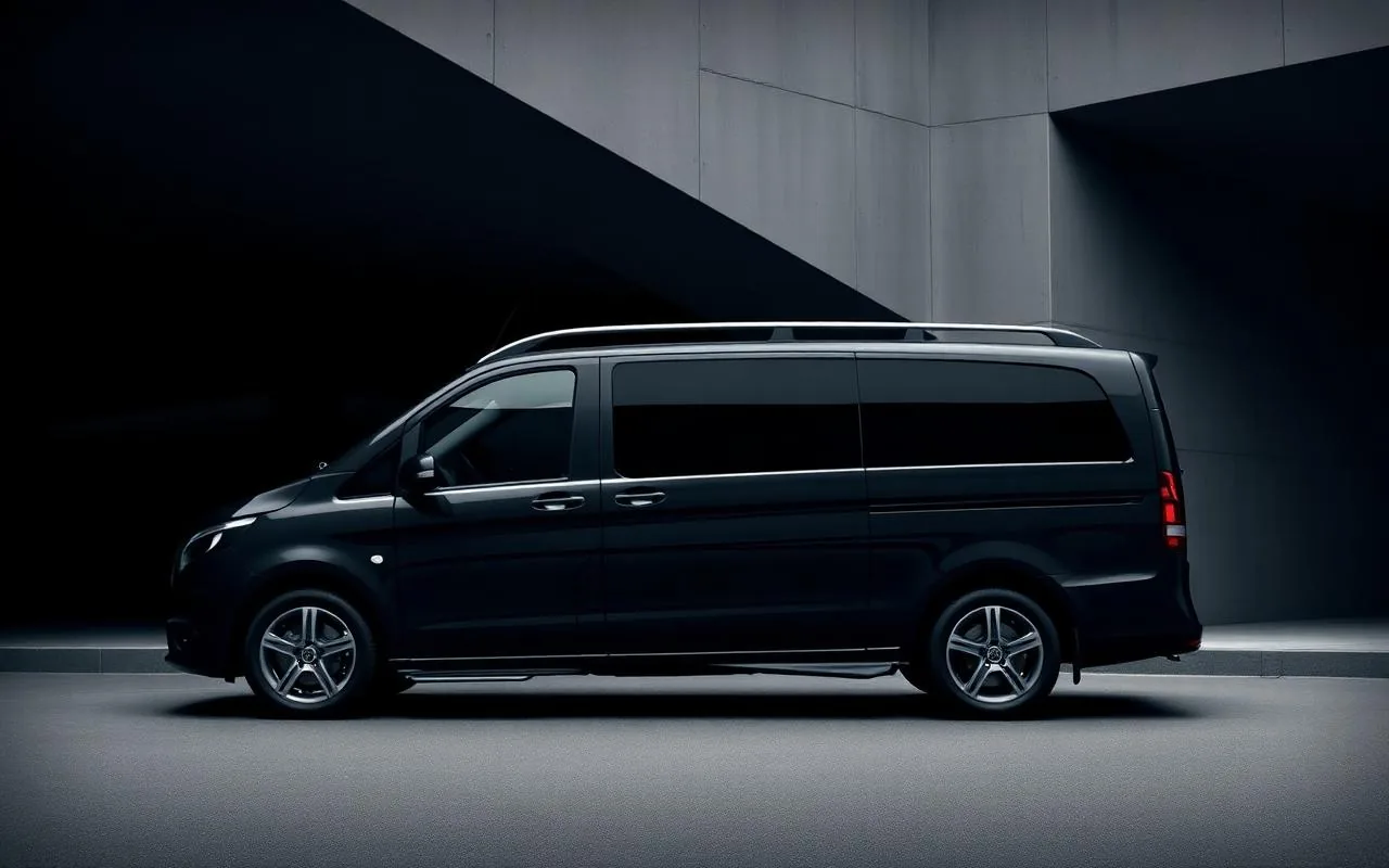 Mercedes-Benz V-Class chauffeur vehicle — Premium Van • 7 Passengers